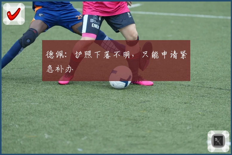 德佩：护照下落不明，只能申请紧急补办